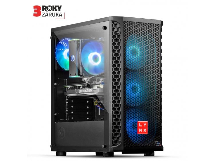 LYNX Challenger i5 12400F 16GB 1TB SSD NVMe RTX 3060 12G W11 Home