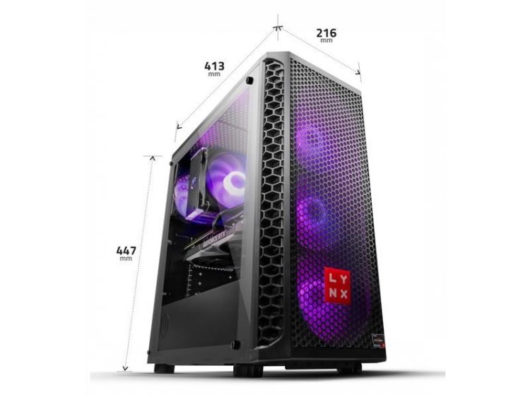 LYNX eSuba PRO i5 13400F 16GB 1TB SSD NVMe RTX 4060 8G W11 Home