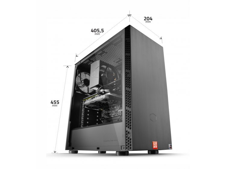 LYNX Challenger Ryzen 5 5600X 32GB 1TB SSD NVMe RTX 4060 8G W11 Home