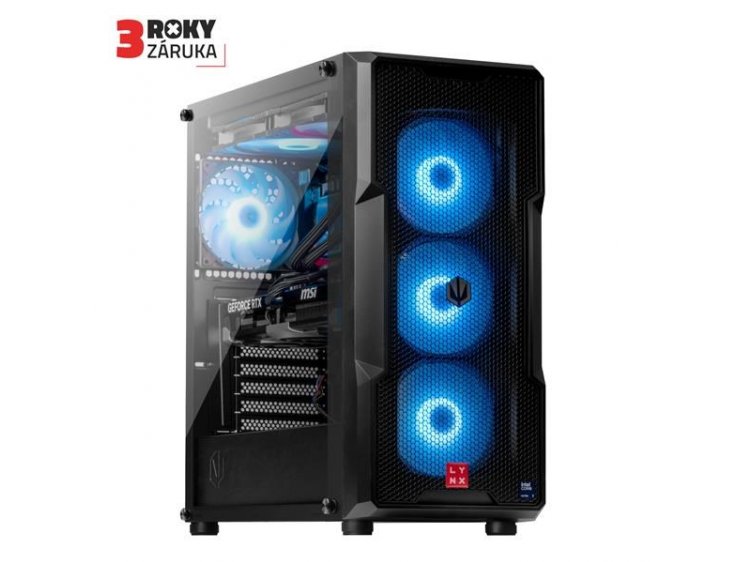 LYNX Challenger Ryzen 7 7800X3D 32GB 2TB SSD NVMe RTX 5070 Ti 16G W11 Home