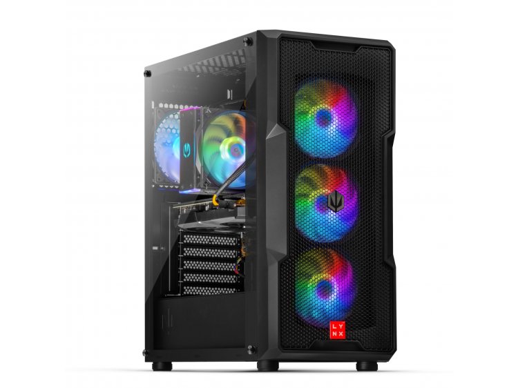 LYNX Challenger Ryzen 5 5600X 32GB 1TB SSD NVMe RTX 4060 8G W11 Home