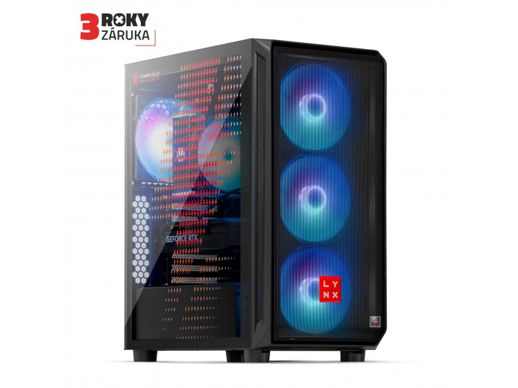 LYNX Dynamo Eclot  Ryzen 7 7800X3D 32GB 1T SSD NVMe RTX 5070 12G W11 Home