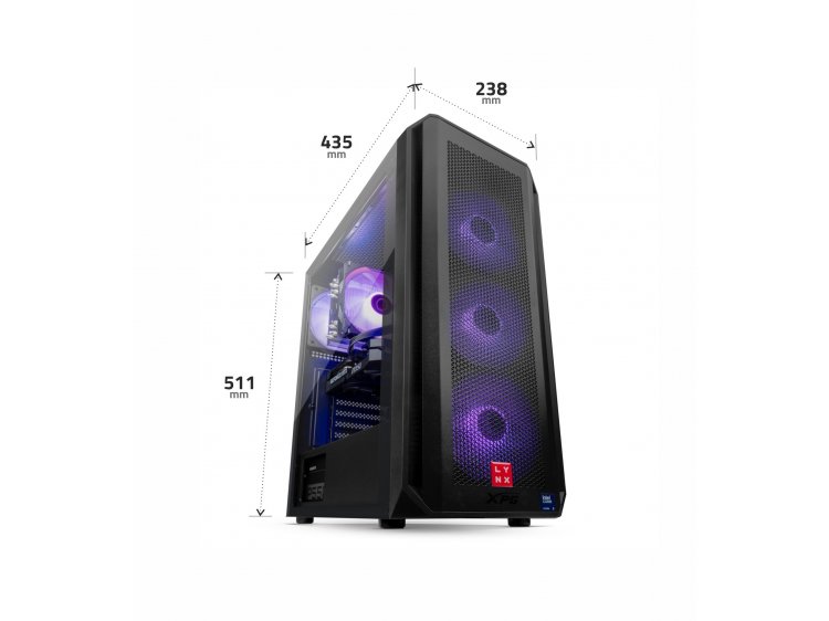 LYNX Challenger Ryzen 8400F 32GB 1TB SSD NVMe RTX 5060 8G W11 Home