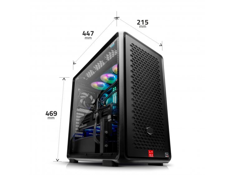 LYNX Challenger Ryzen 7 7800X3D 32GB 2TB SSD NVMe RTX 5080 16G W11 Home