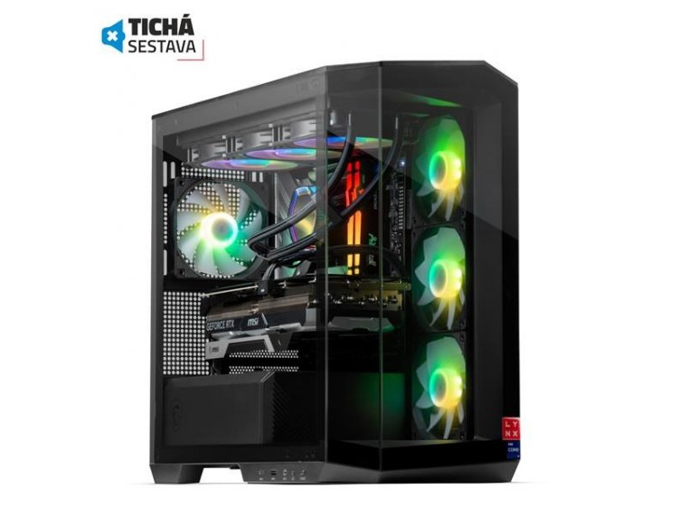 BAZAR - LYNX Challenger Ryzen 7 9800X3D 64GB 4TB SSD NVMe RTX 5080 16G W11 Home - opravený