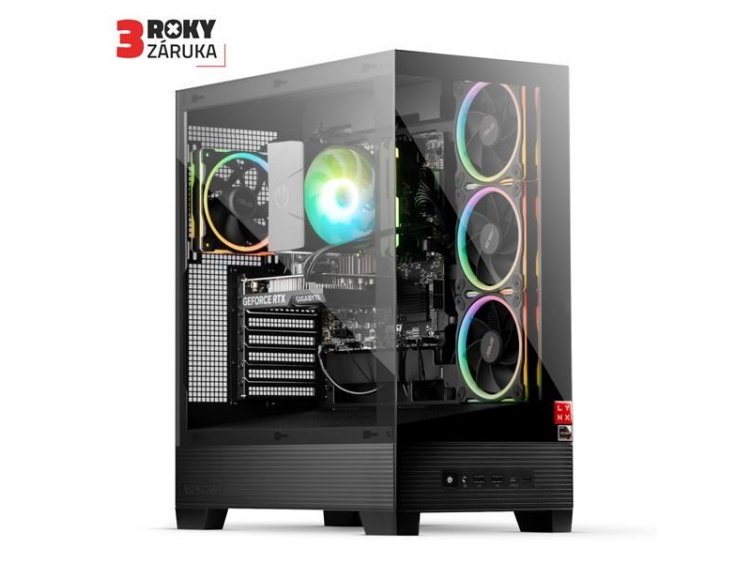 LYNX Challenger Ryzen 7 7800X3D 32GB 2TB SSD NVMe RX 9070XT 16G W11 Home