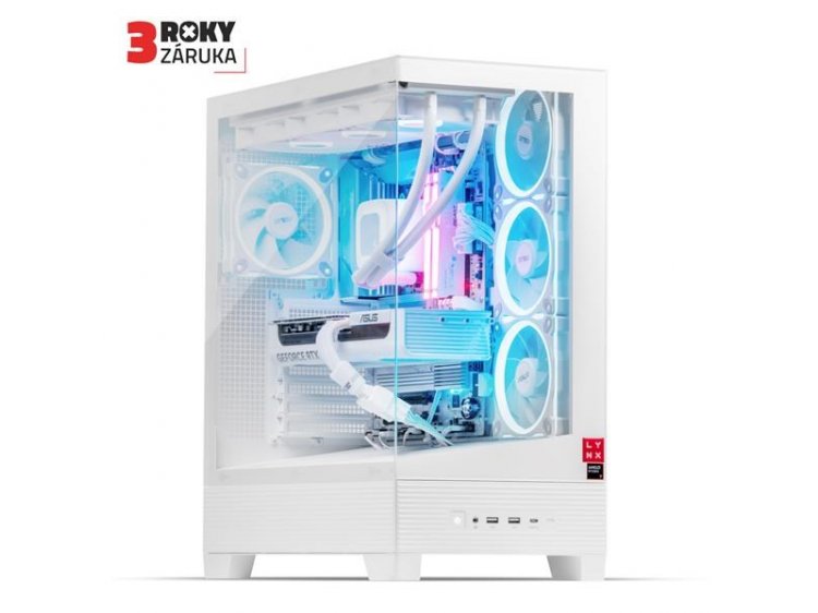 LYNX Challenger White Ryzen 7 9700X 32GB 1TB SSD NVMe RTX 5070 12G W11 Home